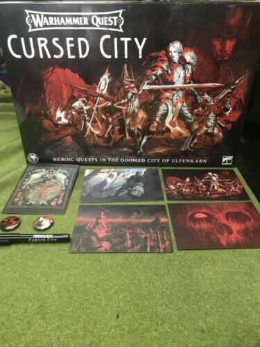Feldherr Organizer Per Warhammer Quest: Cursed City - Inserti In Plastica Per Carte E Gettoni - 2