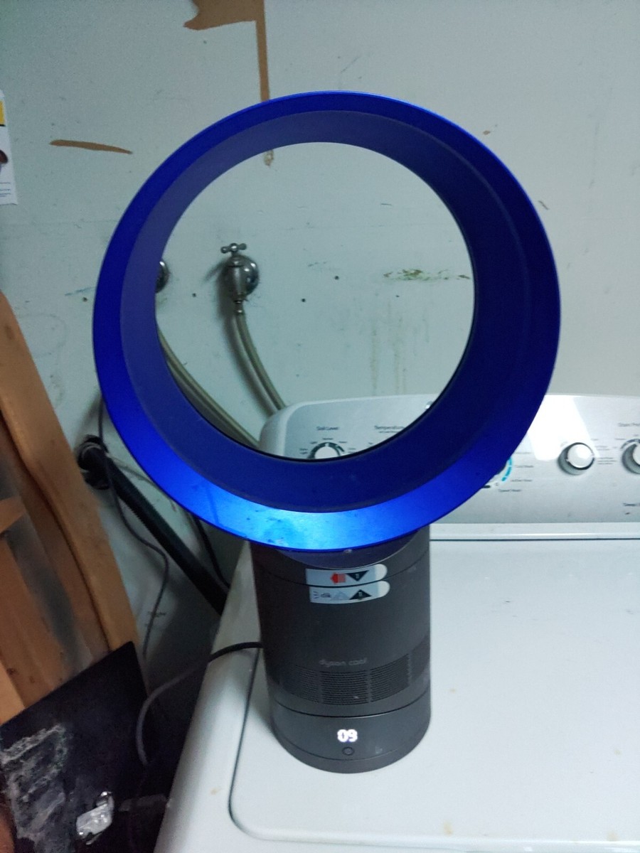 Dyson AM06 Desk Fan - Iron/Blue no remote 885609001531| eBay