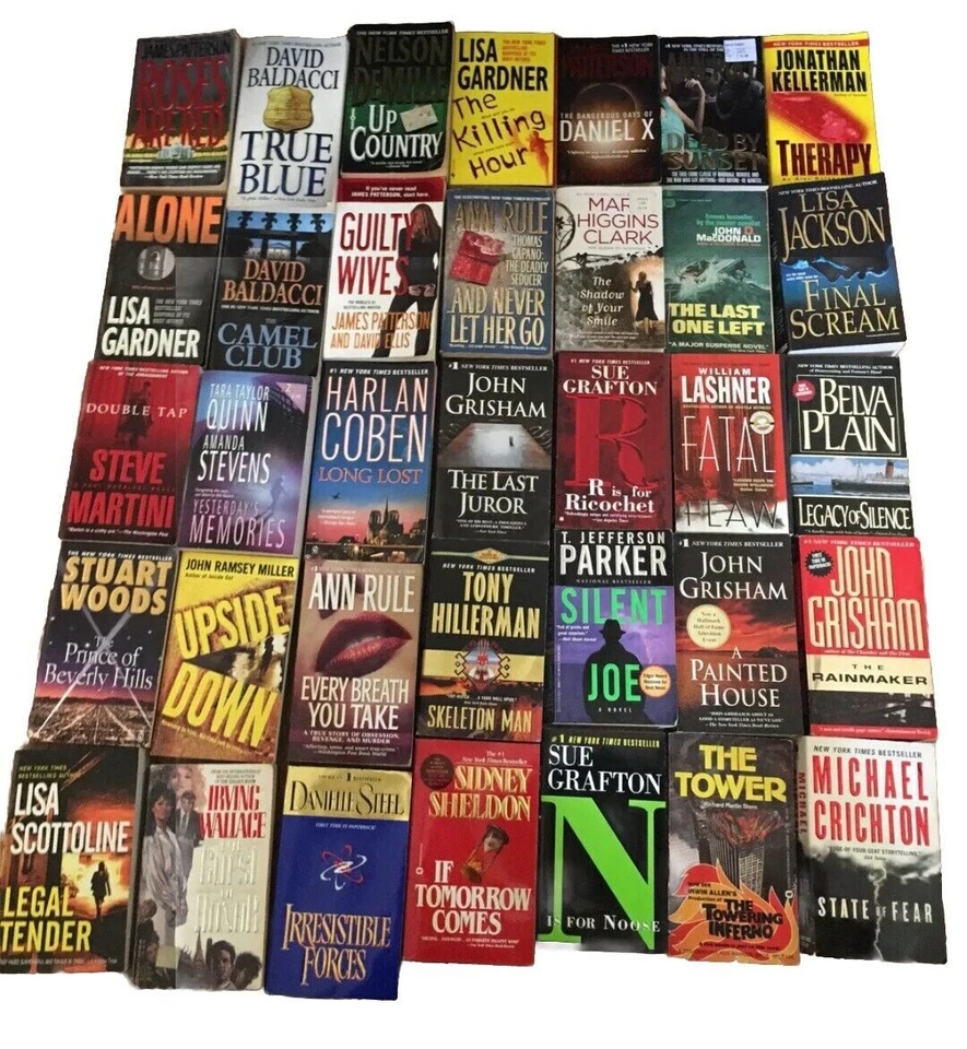 Best Lot of 18 Thrillers Bestselling Paperback Books - As New & Very Good - Image 2 of 4