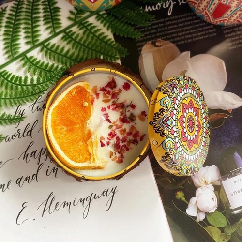 Velas Perfumadas Cera 120 G Multicolor Pequeñas Modernas Suaves Soporte Libre Decoración del Hogar - Imagen 9 de 32