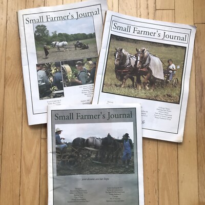 3 Small Farmer's Journal 2007, 8, 9