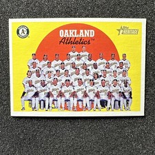 OAKLAND ATHLETICS TEAM CARD #172 2008 Topps Heritage QTY