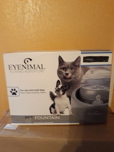 Fontaine A Eau Pour Chat Ou Petit Chien Eyenimal Sans Filtre Ebay