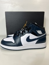 Air Jordan 1 Mid GS Armory Navy 554725-411 Size 5Y/ Women s Size 6.5
