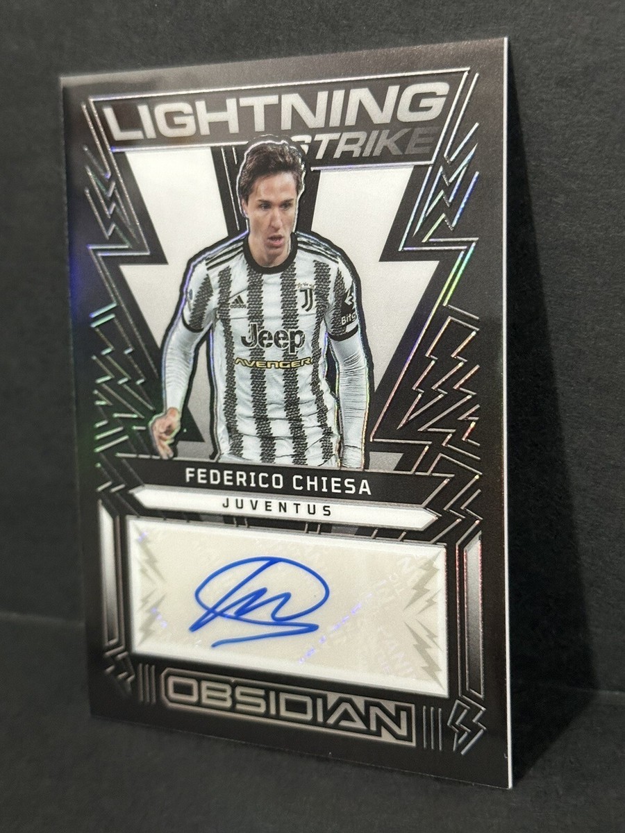 2022-23 Panini Obsidian Soccer Lightning Strike Auto