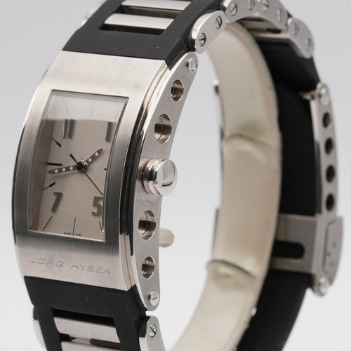 JORG HYSEK KILADA S001 QUARZ DAMEN UHR 25MM TOP ZUSTAND KAUTSCHUK BAND M007 - Bild 6 von 11