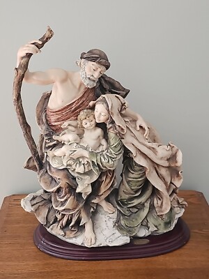 GIUSEPPE ARMANI HOLY FAMILY L. E 455/5000  788C ITALY FLORENCE FIGURINE RARE