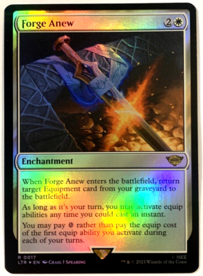 mtg forge card images Anew *FOIL* The Lord of the Rings 0017 Pack Fresh So Poor, We Need to