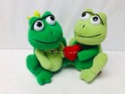 Russ Frog Plush Set "I'm Yours" w/ Heart, Valentines Day- Stuffed Animals Bin 91