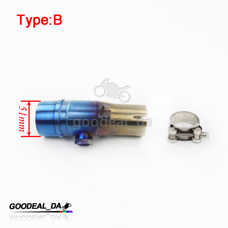 For Kawasaki ER6N Ninja 650F 650R Exhaust Pipe Mid Connector