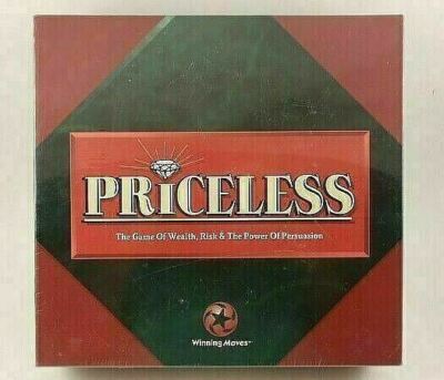 PRICELESS The Board Game of Wealth, Risk & Power of Persuasion MIB