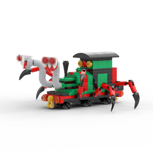 MOC: Mutated Green Spider Train with 6 Feet 190 Pieces Building Toys Set - Picture 2 of 7