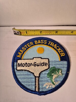 Vintage 70's Motor-Guide Master Bass Tracker Patch