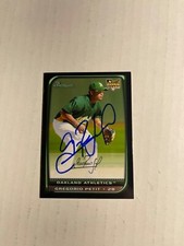 Oakland Athletics GREGORIO PETIT Signed Card