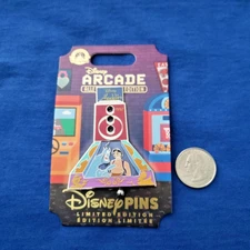 NEW Disney Pin Arcade Alley Bowler Edition Aladdin and Genie LE Pin