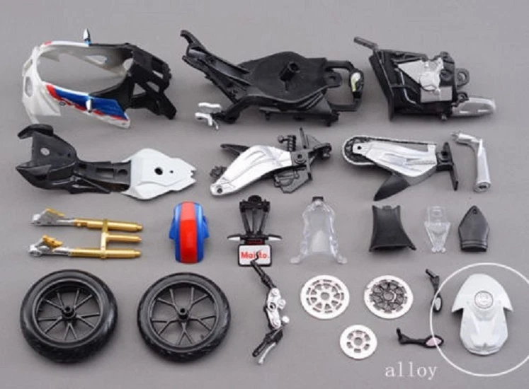 Maisto 1:12 BMW S1000RR 39191 Assemble DIY Motorcycle Bike Model Toy New In Box - Image 3 of 4