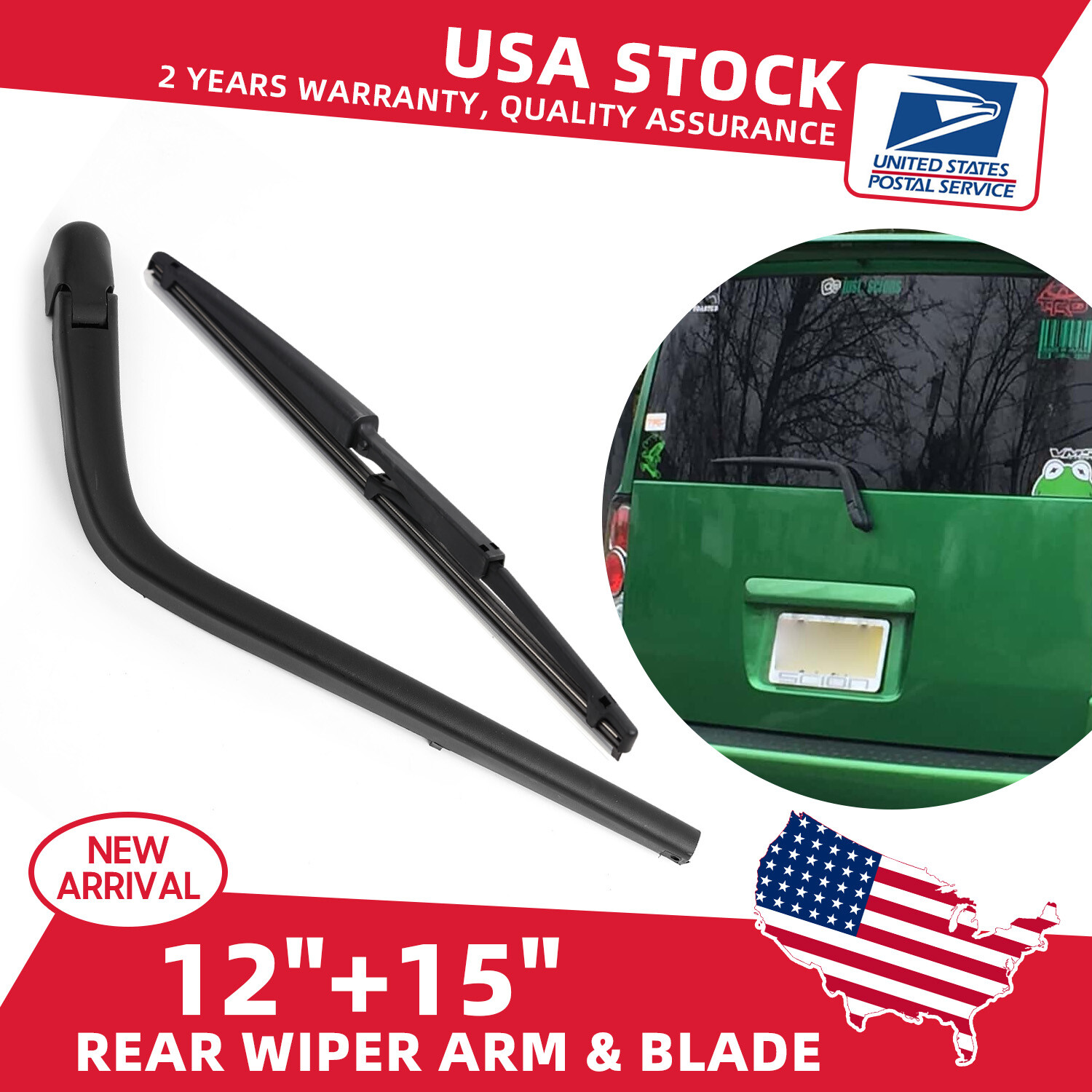 2004-2006 Scion xB Rear Wiper Arm & Blade Replacement