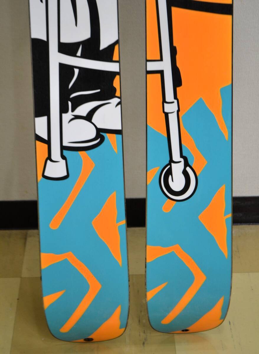 K2 Hellbent 179cm Powderfat Skis - 132mm Width - Marker K2 Hellbent 179cm Powderfat Skis - 132mm Width - Marker