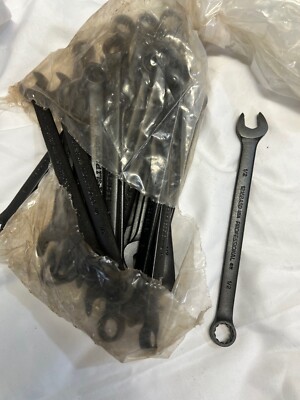 Lot of 24 PROTO Wrench: Alloy Steel, Black Oxide, 1/2 in Head Size, 7 7/8