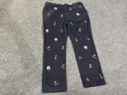 Polo Ralph Lauren Pants Mens 36x30 Blue Polo Chino Stretch Straight Embroidered
