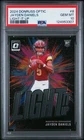 2024 PANINI DONRUSS OPTIC LIGHT IT UP #8 JAYDEN DANIELS PSA 10
