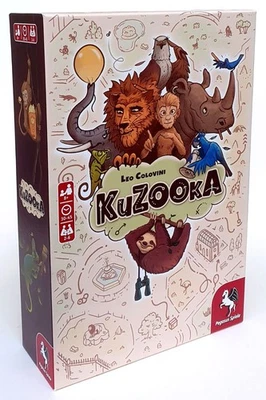 KuZOOka tierisches Ausbruchsspiel Brettspiel ab 8 von Leo Colovini, Pegasus NEU! - Bild 1 von 2