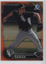 2016 Bowman Chrome Prospects Orange Refractor 7/25 Tyler Danish #BCP117 0g4