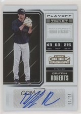 2018 Panini Contenders Draft Picks Playoff Ticket 13/15 Griffin Roberts Auto 0f8
