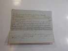 Civil War Confederate Document 1862 10th Virginia Militia Exemption Signature
