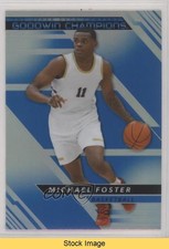 2022 Goodwin Champions Platinum Rainbow Blue Michael Foster Jr #P14 READ kr0