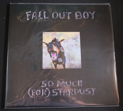FALL OUT BOY ''SO MUCH (FOR) STARDUST'' GATEFOLD LIMITED EDT GOLD VINYL NM