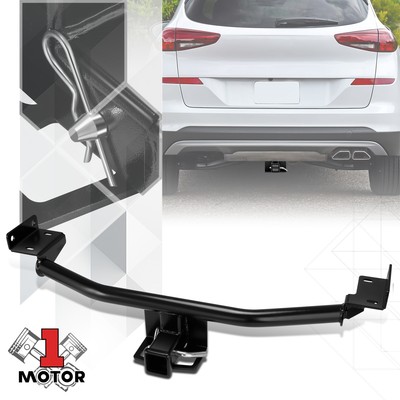 3500lbs Trailer Hitch Receiver Black Powder Coated Rear Tow 2'' for 16-21 Tucson