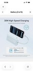 Anker 20000mAh 30W USB-C Fast Charge Power Bank w/ Built-In Braided Cable blue — photo 3