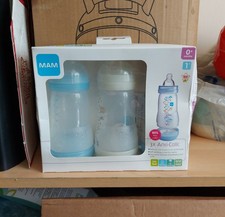 Image of MAM Easy Start Self Sterilising Anti-Colic Baby Bottle Pack of 3 3 x 260 ml, MAM