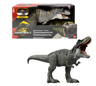 Jurassic World Rebirth Super Colossal Tyrannosaurus Rex Action Figure