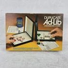 Vtg 1976 Duplicate AD-LIB Game Crossword Cubes by Lowe/Milton Bradley 2606