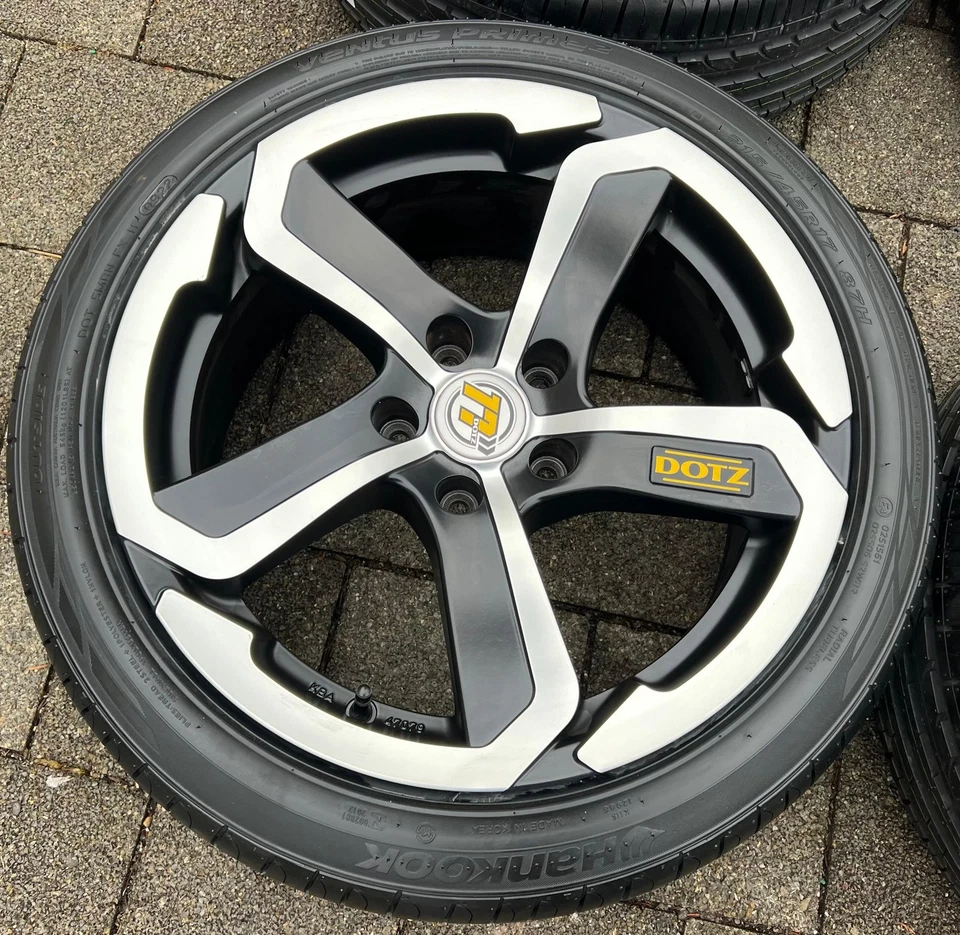 4 ALU 17" SOMMERRÄDER AUDI A3 SEAT EXEO VW PASSAT ALLTRACK 3C SCIROCCO FREIHAUS - Bild 3 von 4