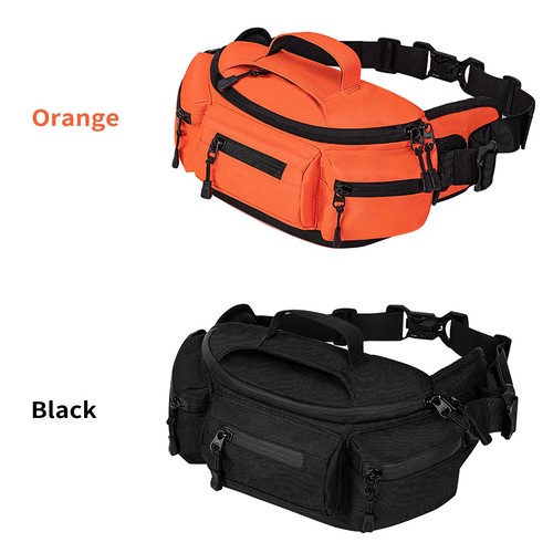 Fanny Pack Ultra-Large Capacity Waist Bag With Adjustable Strap For Men Hiki FD5 - Photo 8 sur 12