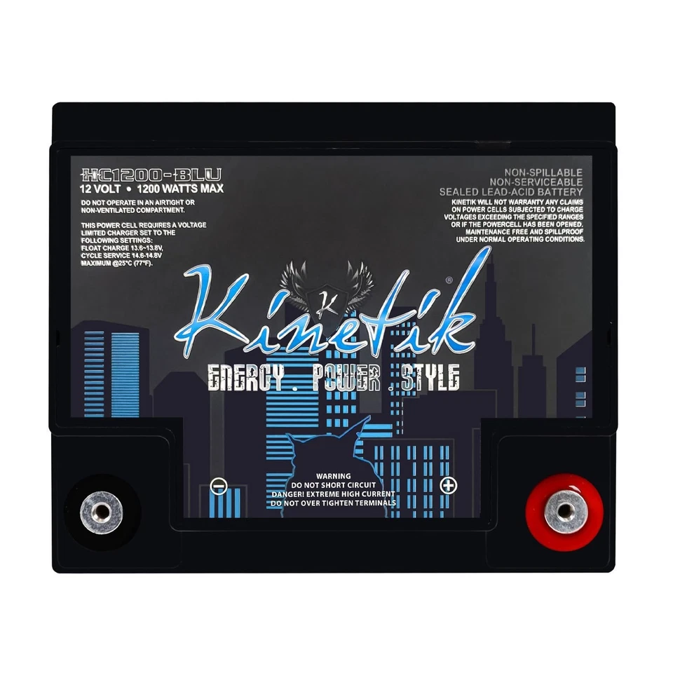Celda de alimentación Kinetik KHC1200 1200 vatios 12 V Foto 3 de 4