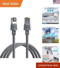 6FT Starlink Gen 3 Cable - Reliable Waterproof Ethernet for Indoor/Outdoor Use