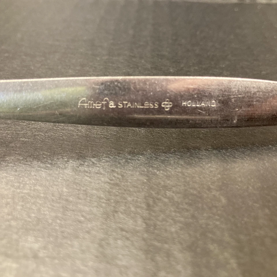 Amefa Holland 不锈钢银器 - TULIP TIME - 汤勺 — 第 3/4 张图片