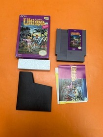 NINTENDO NES ULTIMA EXODUS AND ULTIMA QUEST OF THE AVATAR COMPLETE IN BOX