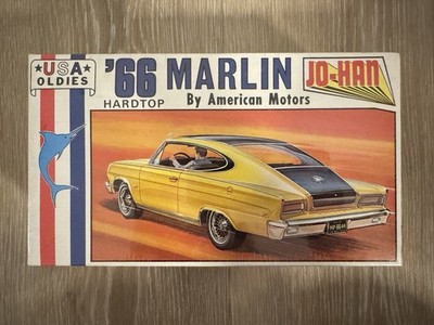 JO-HAN USA Oldies  66 Marlin Hardtop (C-3666) | 1:25, 1974 | FACTORY-SEALED