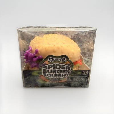 Tobar Scrunchems Halloween Spider Burger Squishy.  New in box