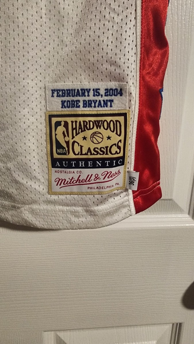 Authentic Mitchell & Ness Kobe Bryant 2004 NBA All-Star Game