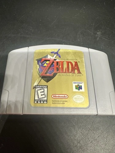 The Legend of Zelda: Ocarina of Time 1998 Authentic Tested N64 Nintendo