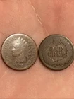 1874 Indian Head Cent Penny AG