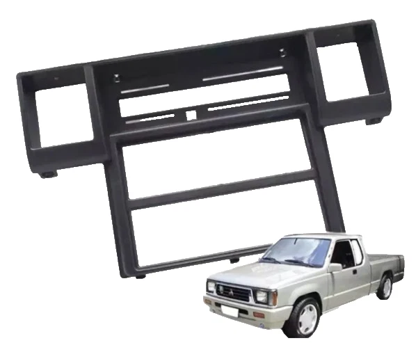 Ventilación de marco de ventilación de radio de aire gris para camioneta Mitsubishi Mighty Max L200 1995 Foto 4 de 4