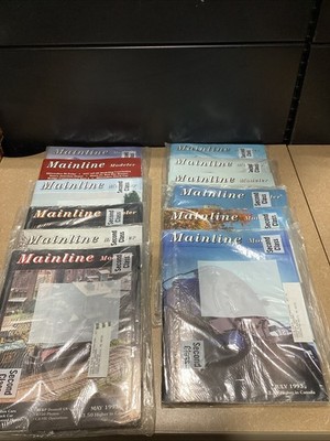 Lot Of 12 Mainline Modelor Magazines 1993