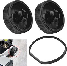 2 Sets of Upgraded Replacement Wheel and Gasket for Ryobi 18v Cordless Stick Vac